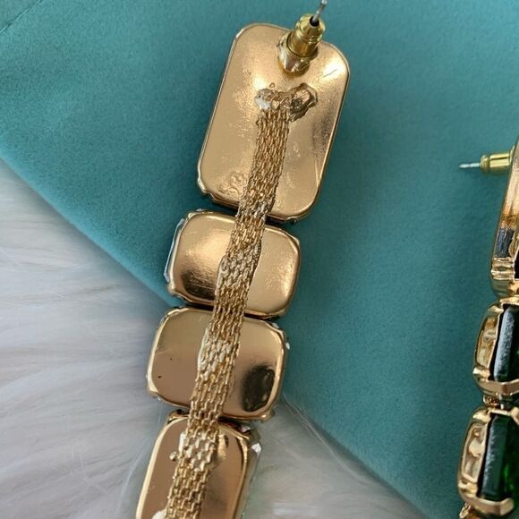 New Fashion  Shiny Rhinestone Long Earrings - Picture 9 of 13